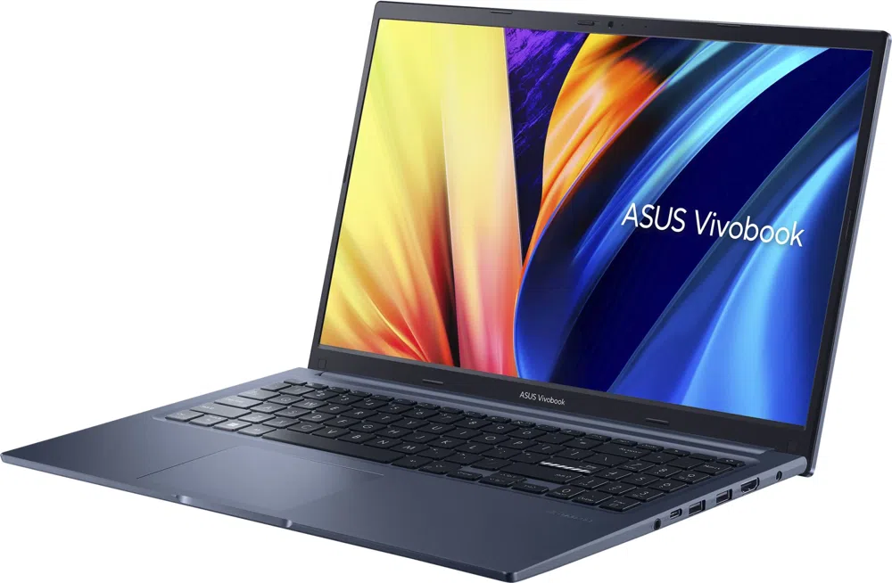 Ноутбук Asus Vivobook 15 M1502NAQ-BQ067 Ryzen 5 150 16Gb SSD512Gb AMD Radeon 660M 15.6" IPS FHD (1920x1080) без ОС blue WiFi BT Cam (90NB1841-M00810)