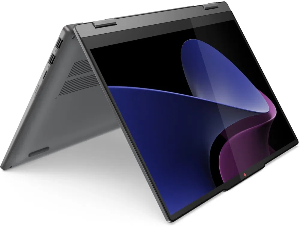 Ноутбук Lenovo IdeaPad 5 2-in-1 14IRH9 Core i7 13620H 16Gb SSD512Gb Intel UHD Graphics 14" OLED Touch WUXGA (1920x1200) без ОС grey WiFi BT Cam (83KX0041PS)