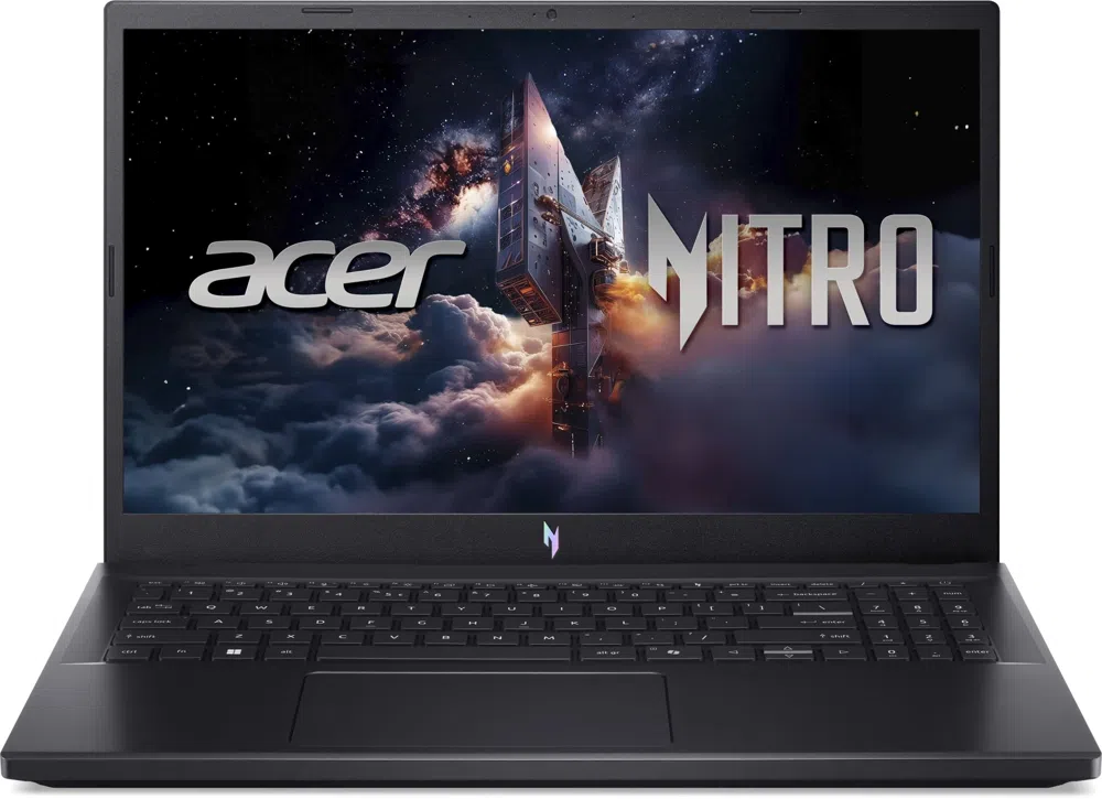 Ноутбук Acer Nitro V 15 ANV15-52-54JU Core i5 13420H 16Gb SSD1Tb NVIDIA GeForce RTX4050 6Gb 15.6" IPS FHD (1920x1080) без ОС black WiFi BT Cam (NH.QV2CD.002)