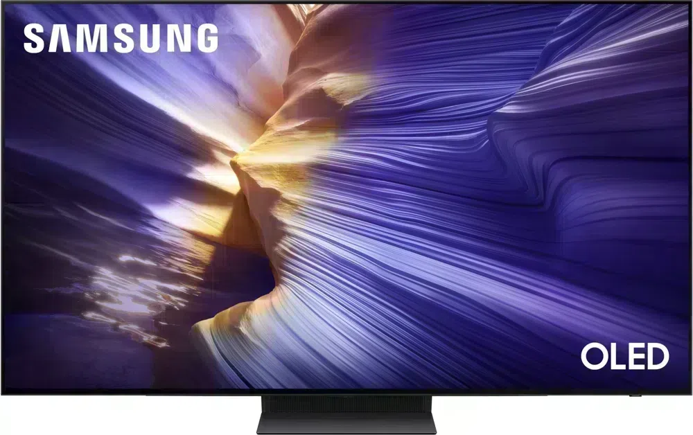 Телевизор OLED Samsung 55" QE55S90FAUXRU Series 9 черный графит 4K Ultra HD 120Hz DVB-T2 DVB-C DVB-S2 USB WiFi Smart TV