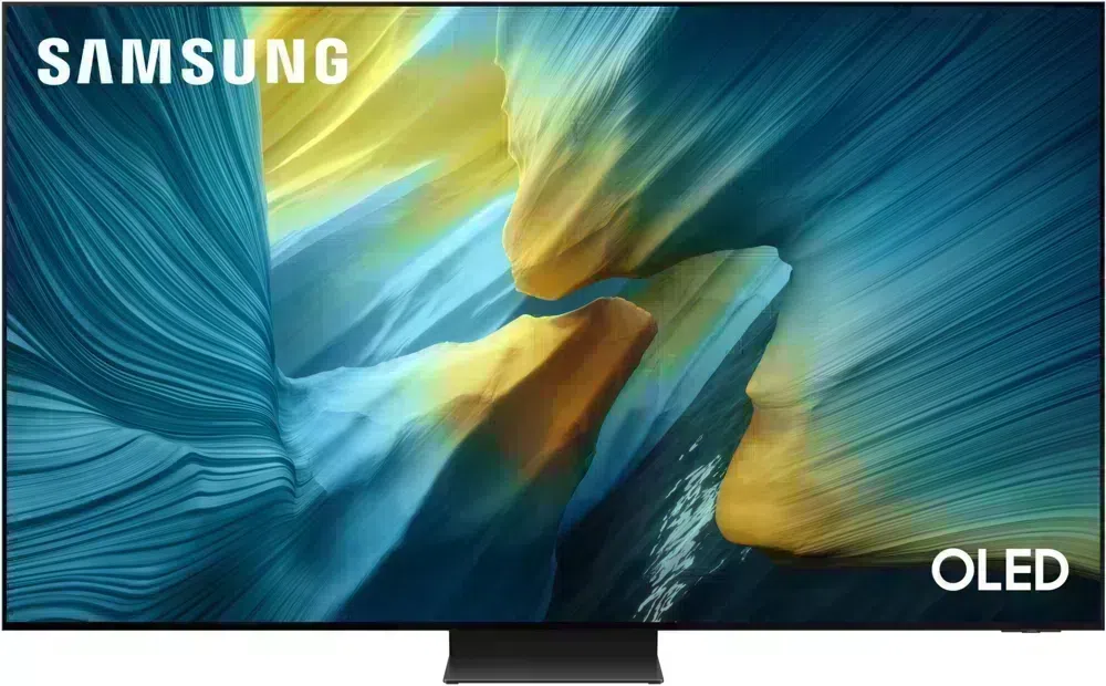 Телевизор OLED Samsung 77" QE77S95FAUXRU Series 9 черный графит/черный 4K Ultra HD 120Hz DVB-T2 DVB-C DVB-S2 USB WiFi Smart TV