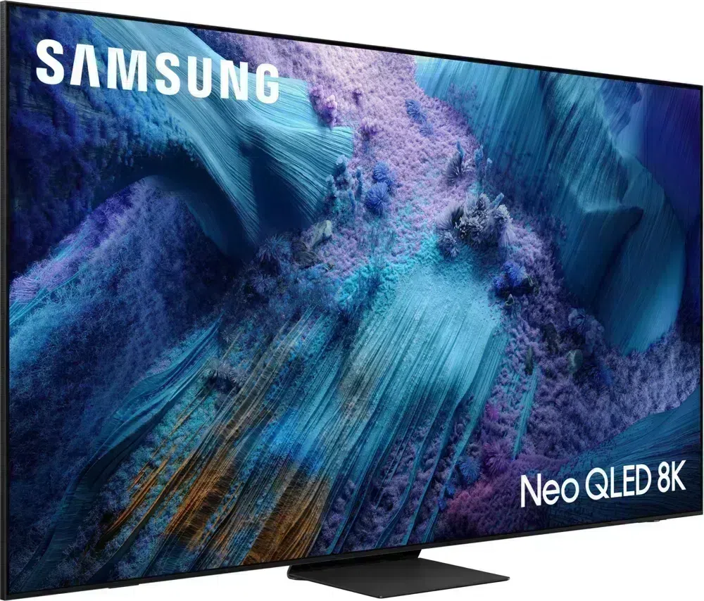 Телевизор QLED Samsung 75" QE75QN990FUXRU Series 9 черный графит/черный титан 8K Ultra HD 120Hz DVB-T2 DVB-C DVB-S2 USB WiFi Smart TV