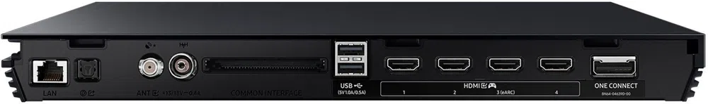 Телевизор QLED Samsung 75" QE75QN990FUXRU Series 9 черный графит/черный титан 8K Ultra HD 120Hz DVB-T2 DVB-C DVB-S2 USB WiFi Smart TV