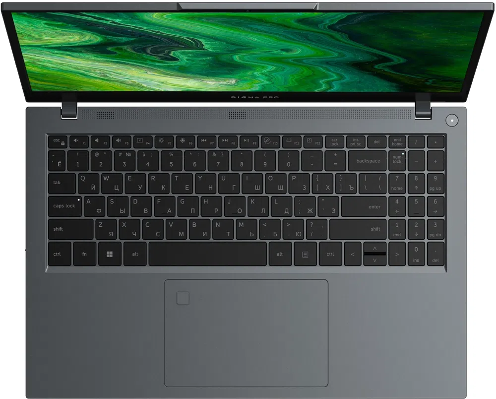 Ноутбук Digma Pro Fortis M Core i7 1255U 32Gb SSD512Gb Intel Iris Xe graphics 15.6" IPS FHD (1920x1080) Windows 11 Pro grey WiFi BT Cam 4250mAh (DN15P7-BDXW01)