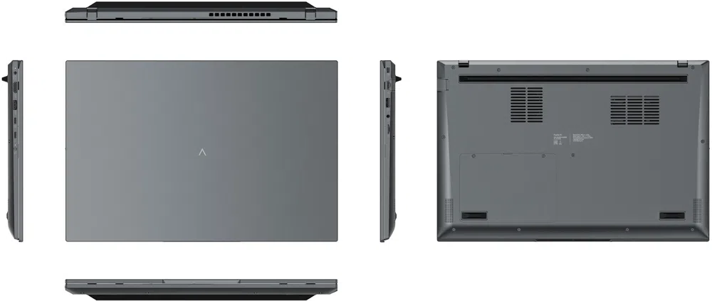 Ноутбук Digma Pro Fortis M Core i7 1255U 32Gb SSD512Gb Intel Iris Xe graphics 15.6" IPS FHD (1920x1080) Windows 11 Pro grey WiFi BT Cam 4250mAh (DN15P7-BDXW01)