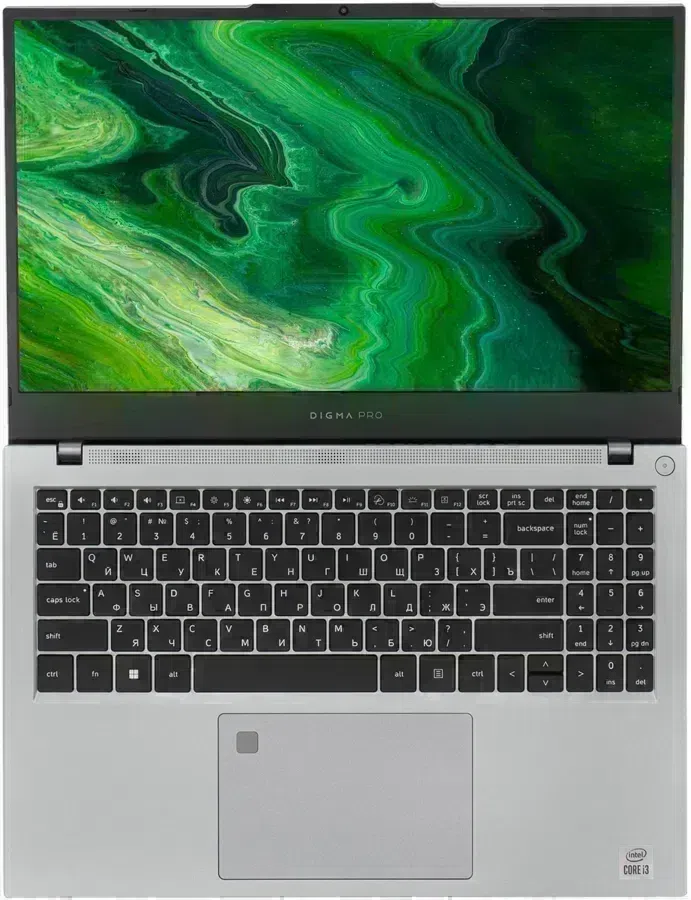 Ноутбук Digma Pro Fortis M Core i3 1215U 16Gb SSD256Gb Intel UHD Graphics 15.6" IPS FHD (1920x1080) Windows 11 Pro grey WiFi BT Cam 4250mAh (DN15P3-ACXW01)