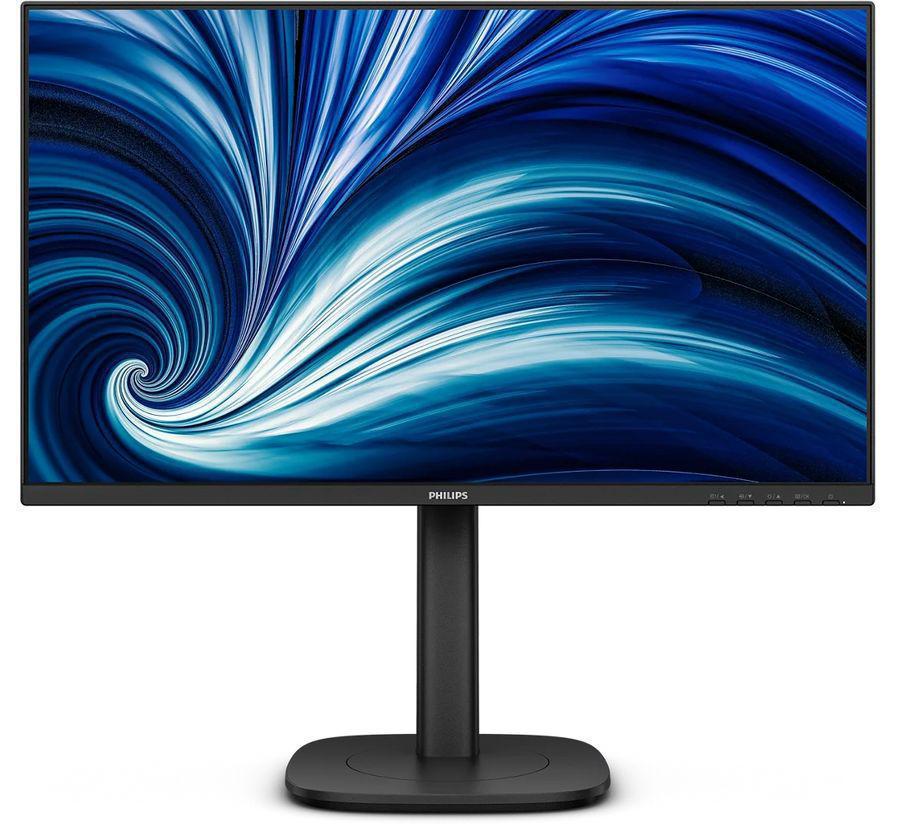 Монитор Philips 23.8" 24B2N3200J черный IPS LED 16:9 HDMI M/M матовая HAS Piv 300cd 178гр/178гр 1920x1080 120Hz VGA DP FHD USB 5.57кг