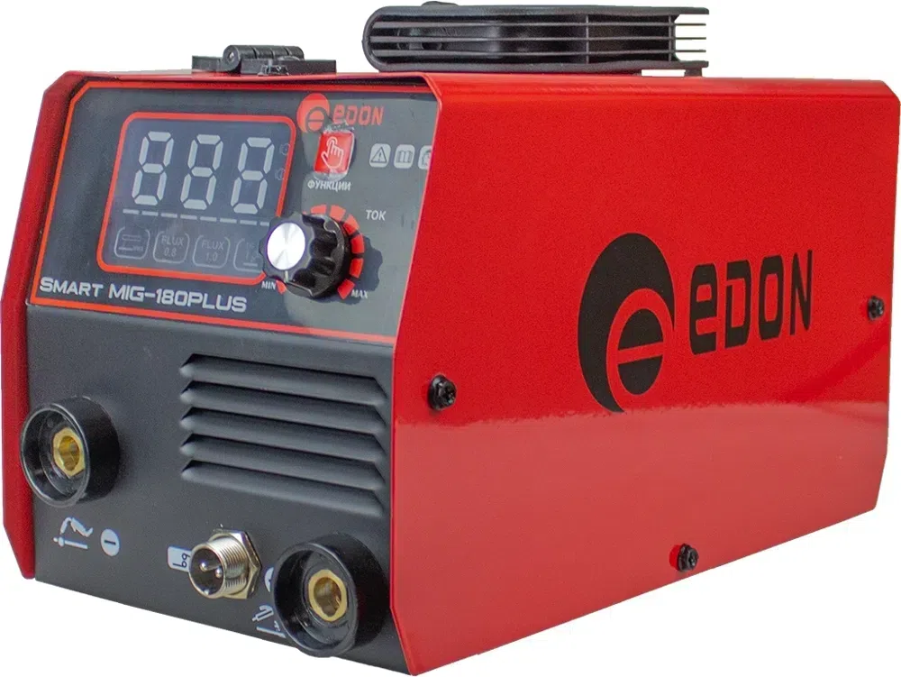 Сварочный аппарат Edon Smart MIG-180PLUS инвертор ММА DC/MIG-MAG/FCAW 7.9кВт