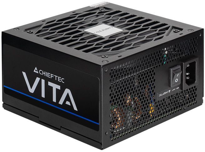 Блок питания Chieftec ATX 650W Vita BPX-650-S Gen.5 Half mod 80+ bronze (20+4pin) APFC 120mm fan 6xSATA RTL
