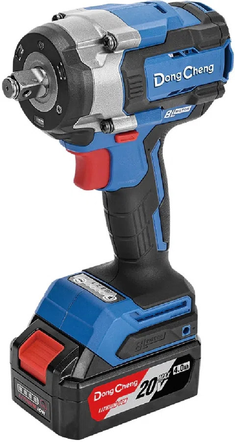 Гайковерт DongCheng DCPB598 аккум. патрон:квад.1/2" (кейс в комплекте) (DCPB598(TYPE EM))