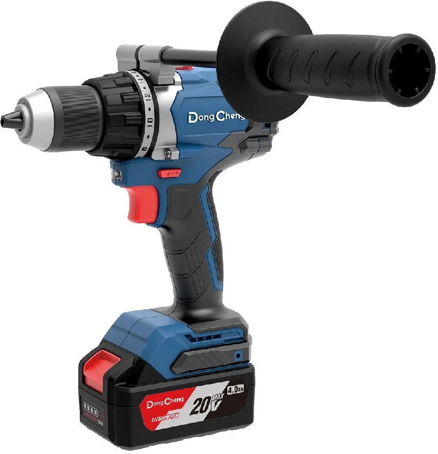 Дрель-шуруповерт DongCheng DCJZ06-13 аккум. патрон:быстрозажимной (кейс в комплекте) (DCJZ06-13(TYPE EM))