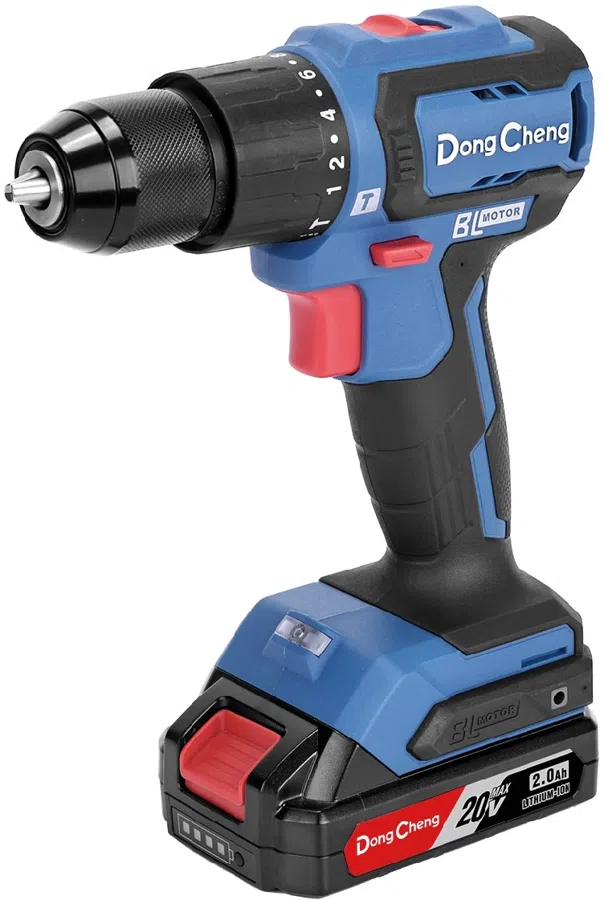 Дрель-шуруповерт DongCheng DCJZ2040i13 аккум. патрон:быстрозажимной (кейс в комплекте) (DCJZ2040I13(TYPE AM))
