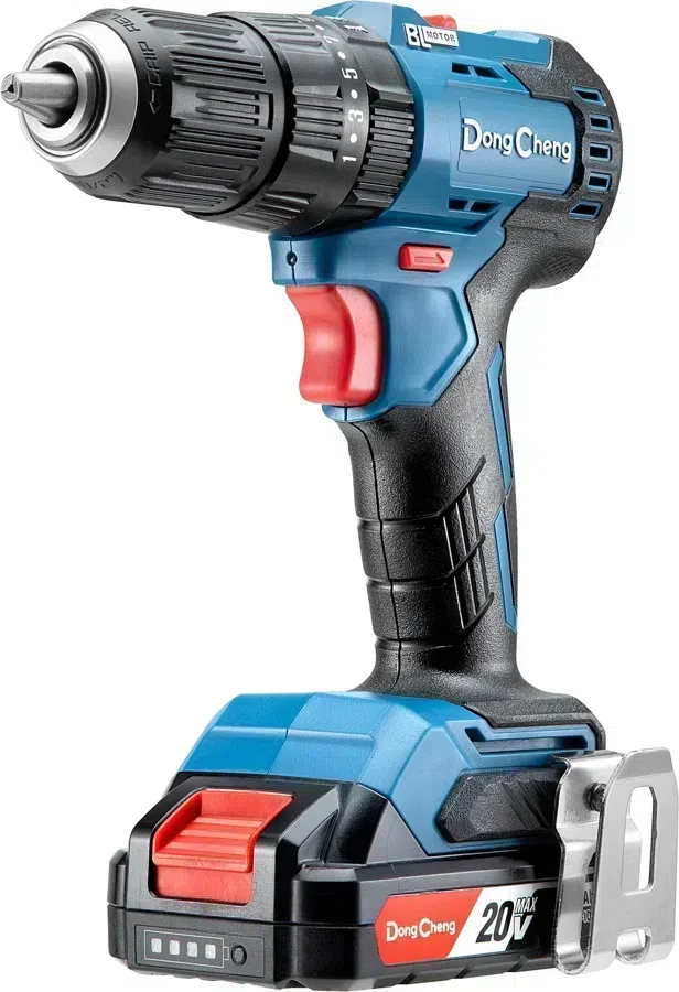Дрель-шуруповерт DongCheng DCJZ2050i аккум. патрон:быстрозажимной (кейс в комплекте) (DCJZ2050I(TYPE DM))