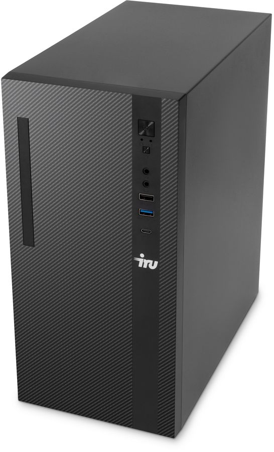 ПК IRU 520SC MT Ryzen 5 8500G (4.1) 16Gb SSD512Gb Radeon 740M Windows 11 Pro GbitEth 200W черный (2140129)