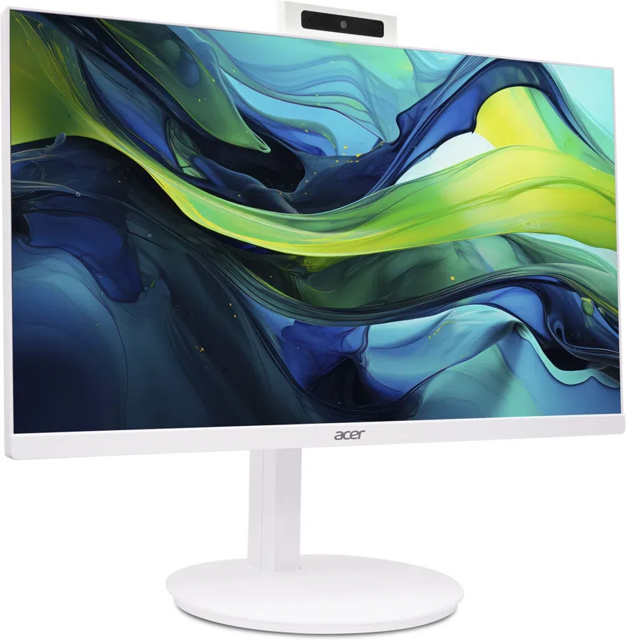 Моноблок Acer Aspire C24-1YE13U5UNH 23.8" Full HD i5 1334U (1.3) 16Gb SSD512Gb Iris Xe CR Eshell GbitEth WiFi BT 90W клавиатура мышь Cam белый 1920x1080