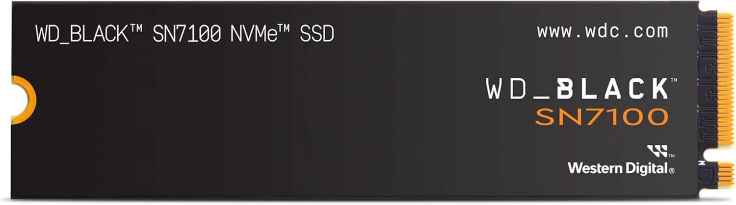 Накопитель SSD WD PCIe 4.0 x4 1TB WDS100T4X0E SN7100 Black M.2 2280