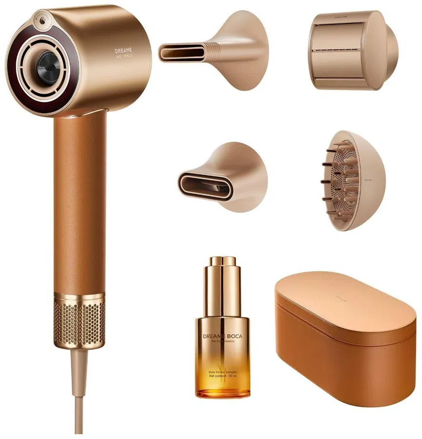 Фен Dreame Miracle Pro High-speed 1600Вт золотистый (АНХ30)