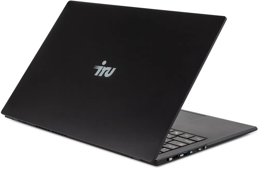 Ноутбук IRU Planio 15ING Celeron N4500 8Gb SSD256Gb Intel UHD Graphics 15.6" IPS FHD (1920x1080) FreeDOS black WiFi BT Cam 6000mAh (2140829)
