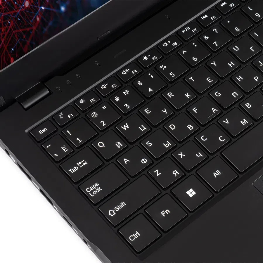 Ноутбук IRU Planio 15ING N-series N100 16Gb SSD512Gb Intel UHD Graphics 15.6" IPS FHD (1920x1080) Windows 11 Pro 64 black WiFi BT Cam 6000mAh (2140847)