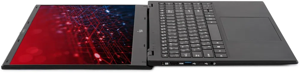 Ноутбук IRU Planio 15ING N-series N100 16Gb SSD512Gb Intel UHD Graphics 15.6" IPS FHD (1920x1080) Windows 11 Pro 64 black WiFi BT Cam 6000mAh (2140847)
