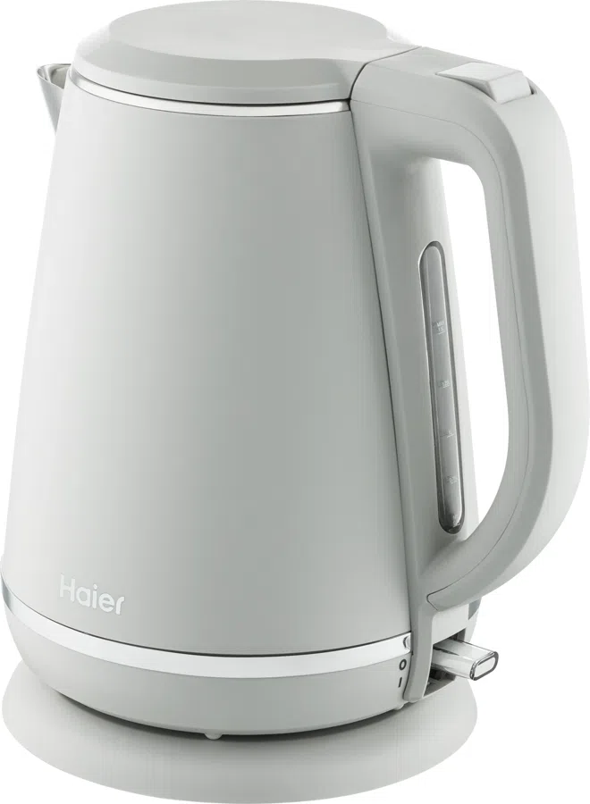 Чайник электрический Haier HK-502 1.5л. 3000Вт серый корпус: пластик (TD0029960RU)