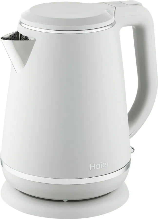 Чайник электрический Haier HK-502 1.5л. 3000Вт серый корпус: пластик (TD0029960RU)