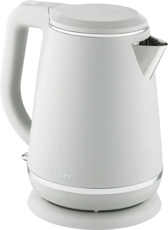 Чайник электрический Haier HK-502 1.5л. 3000Вт серый корпус: пластик (TD0029960RU)