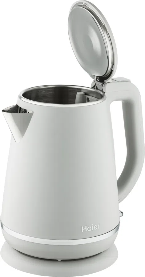 Чайник электрический Haier HK-502 1.5л. 3000Вт серый корпус: пластик (TD0029960RU)