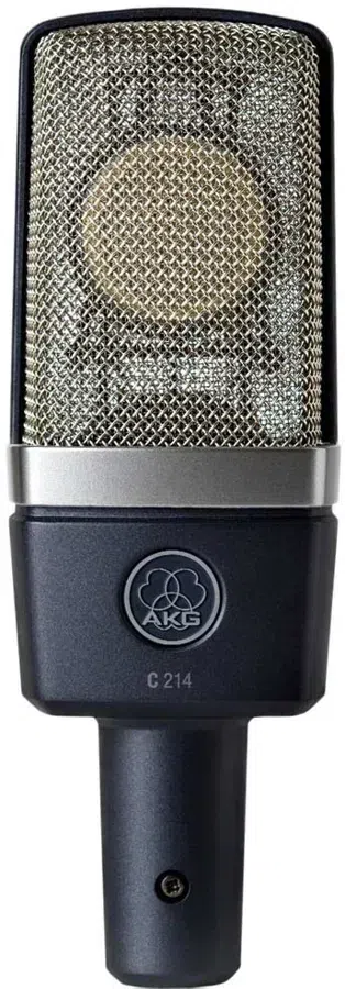 Микрофон проводной AKG C214 серый