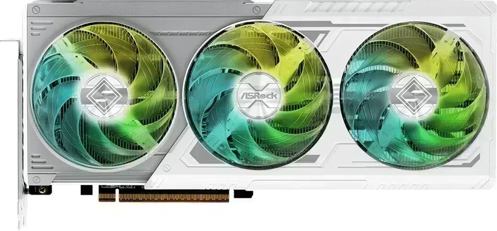 Видеокарта Asrock PCI-E 5.0 RX9070XT SL 16G AMD Radeon RX 9070XT 16Gb 256bit GDDR6 2400/20000 HDMIx1 DPx3 HDCP Ret