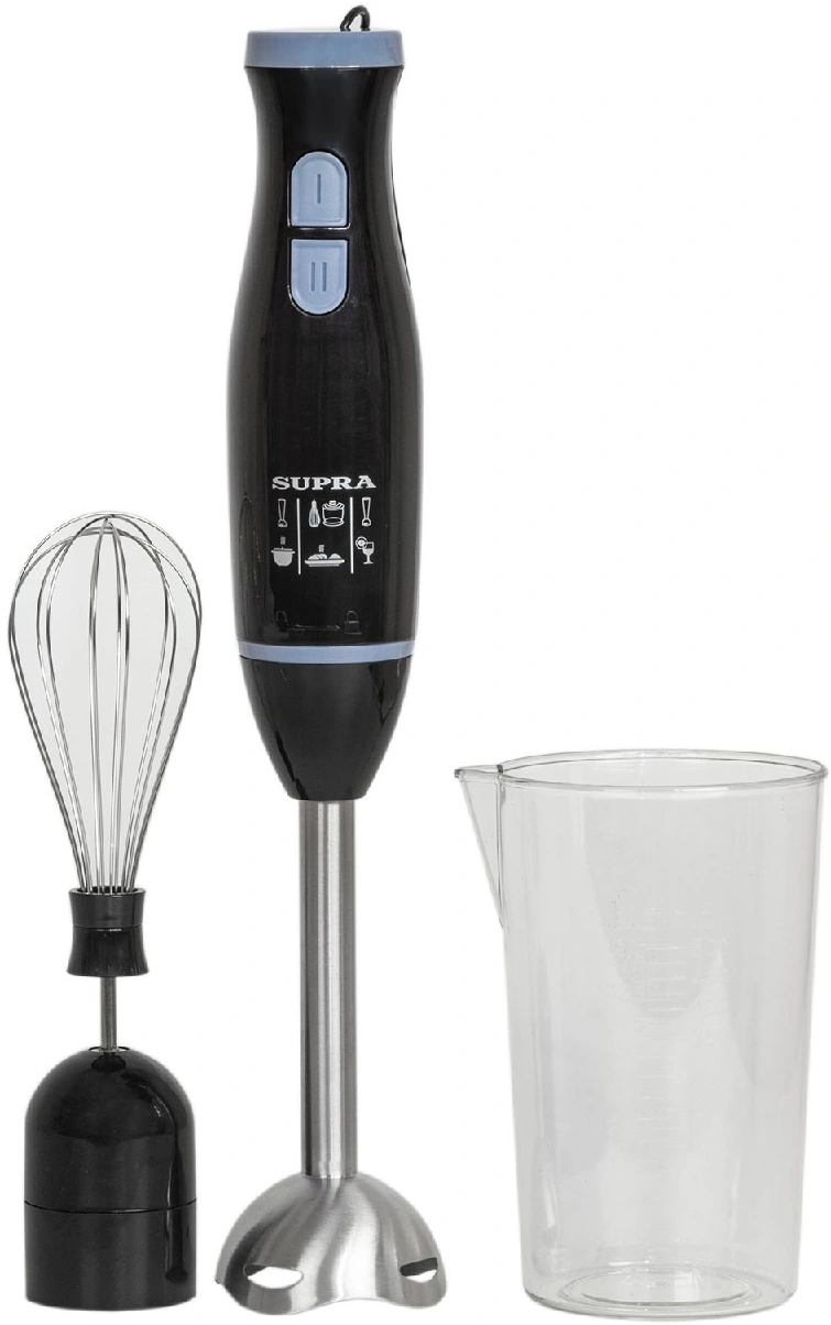 Блендер погружной Supra HBS-748 700Вт черный/синий
