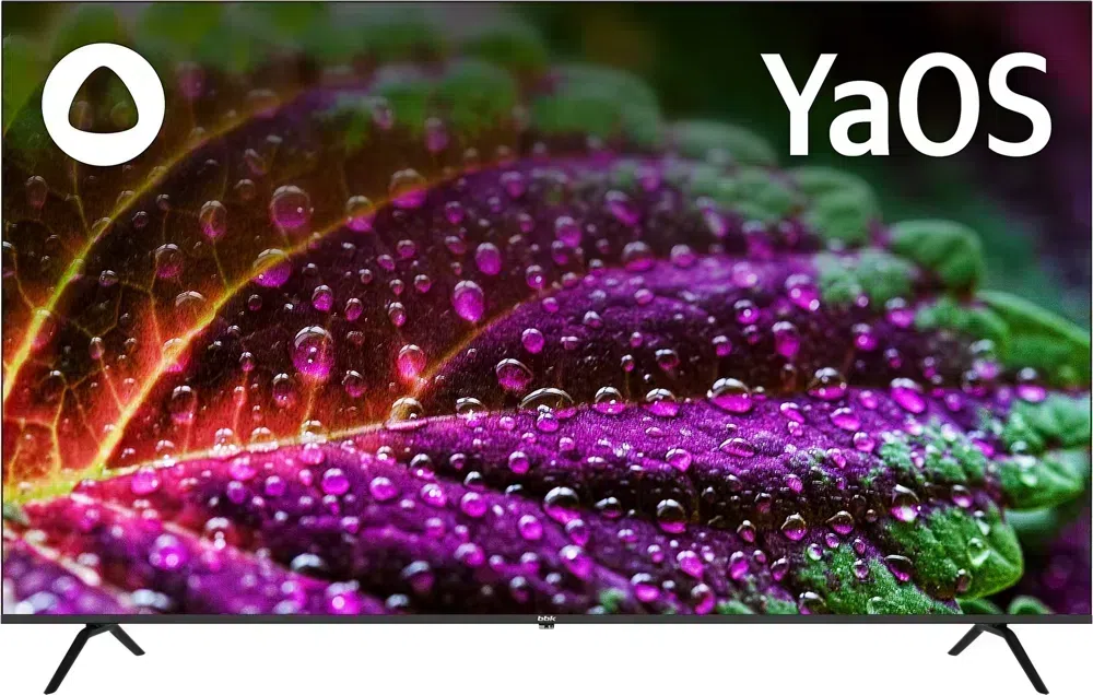 Телевизор LED BBK 65" 65LEX-8238/UTS2C (B) Яндекс.ТВ Frameless черный 4K Ultra HD 60Hz DVB-T DVB-T2 DVB-C DVB-S DVB-S2 USB WiFi Smart TV (RUS)