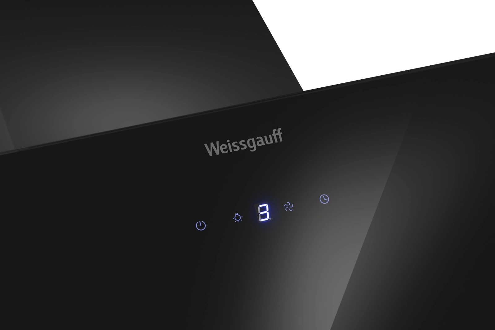 Вытяжка каминная Weissgauff Yota 600 Touch Glass черный управление: сенсорное (1 мотор)
