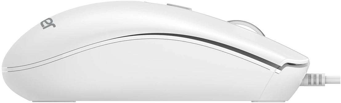 Клавиатура + мышь Acer OCC504 клав:белый мышь:белый USB Multimedia (ZL.ACC11.00N)