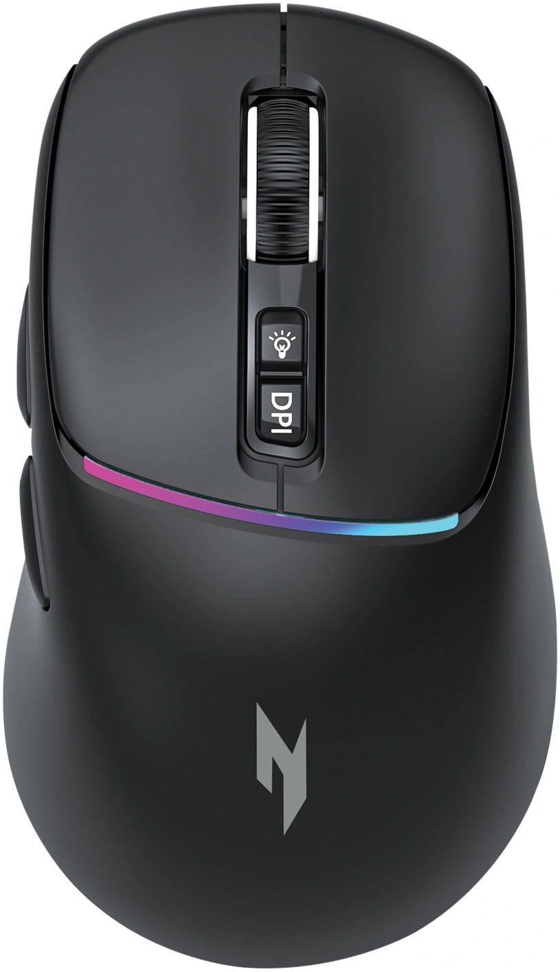 Мышь Acer Nitro OMR506 черный оптическая 12800dpi беспров. BT/Radio USB 5but (ZL.MCE11.01W)