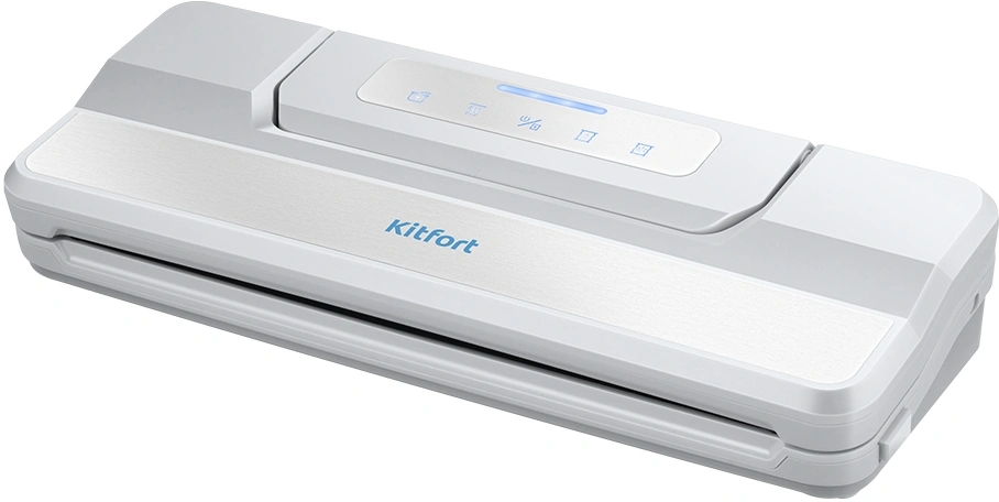 Вакуумный упаковщик Kitfort КТ-1559 ручной 70Вт 0.6Бар шир.пак.:30см серебристый