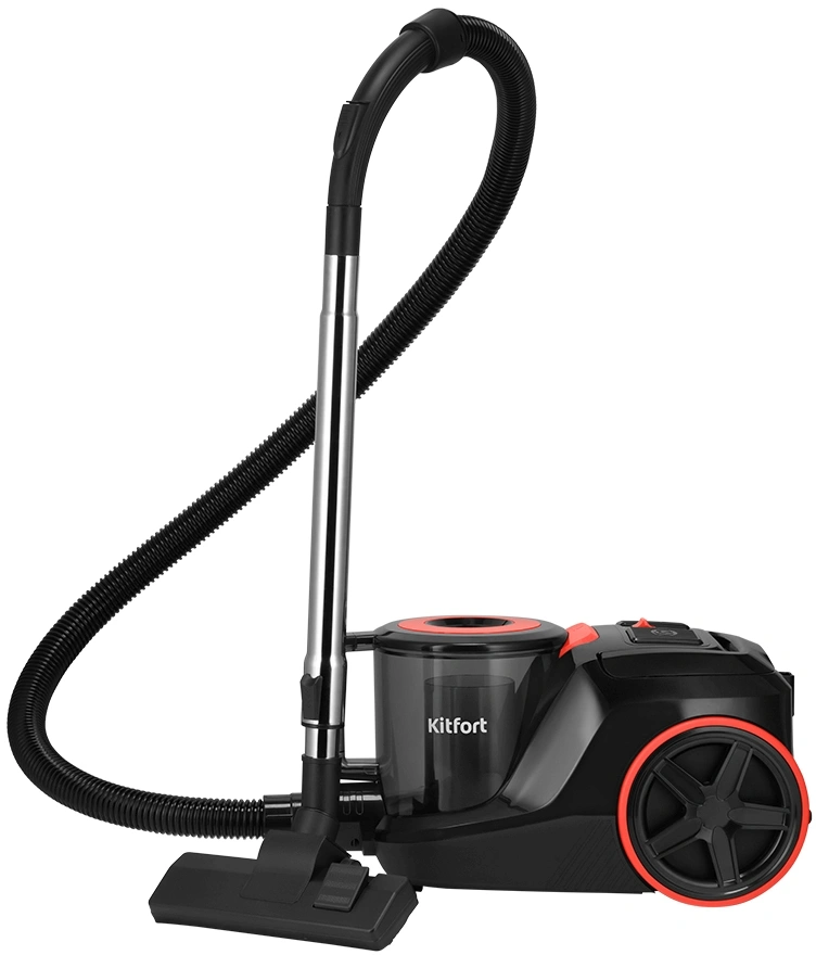 Пылесос Kitfort КТ-5392 1400Вт черный/красный