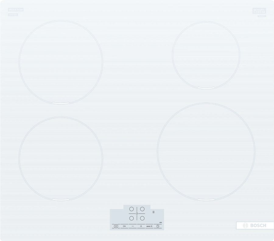 Индукционная варочная поверхность Bosch Serie 6 PUE612BB1E белый