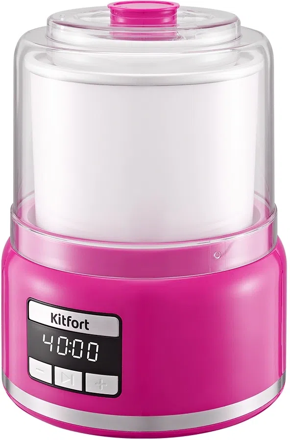 Мороженица Kitfort КТ-1851 20Вт 2000мл. розовый