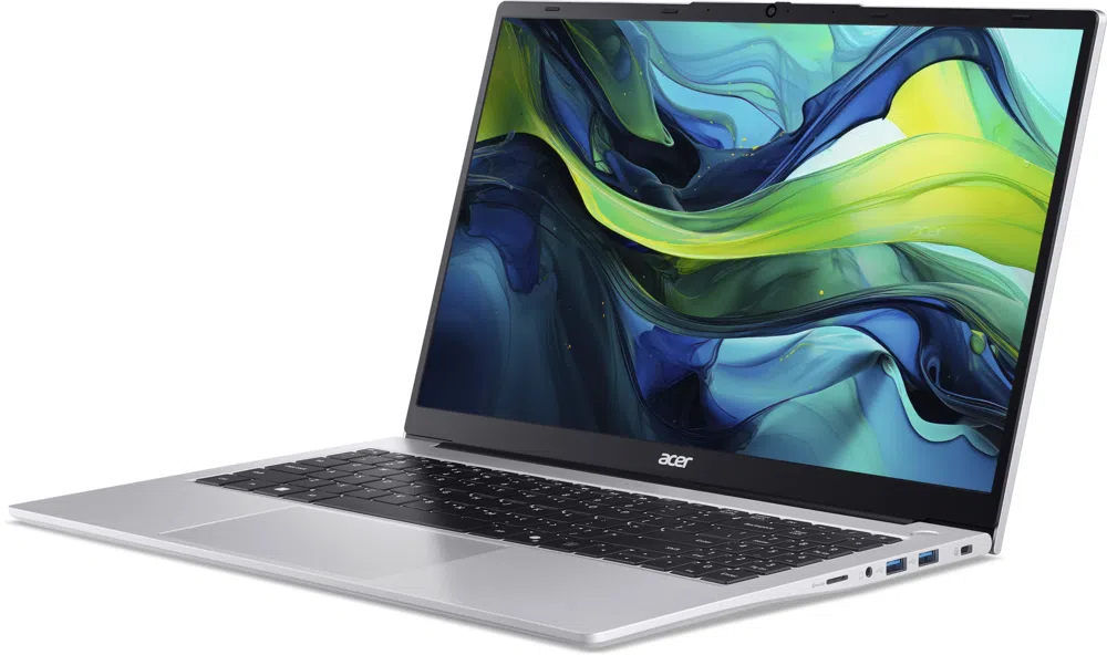 Ноутбук Acer Aspire Lite AL15-42P-R7EF Ryzen 5 7430U 16Gb SSD1Tb AMD Radeon Graphics 15.6" IPS FHD (1920x1080) без ОС silver WiFi BT Cam (NX.D33CD.003)
