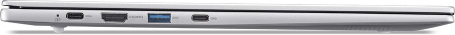 Ноутбук Acer Swift Lite SFL16-51M-54BL Core Ultra 5 115U 16Gb SSD512Gb Intel Graphics 16" IPS WUXGA (1920x1200) без ОС silver WiFi BT Cam 4810mAh (NX.D3UCD.002)