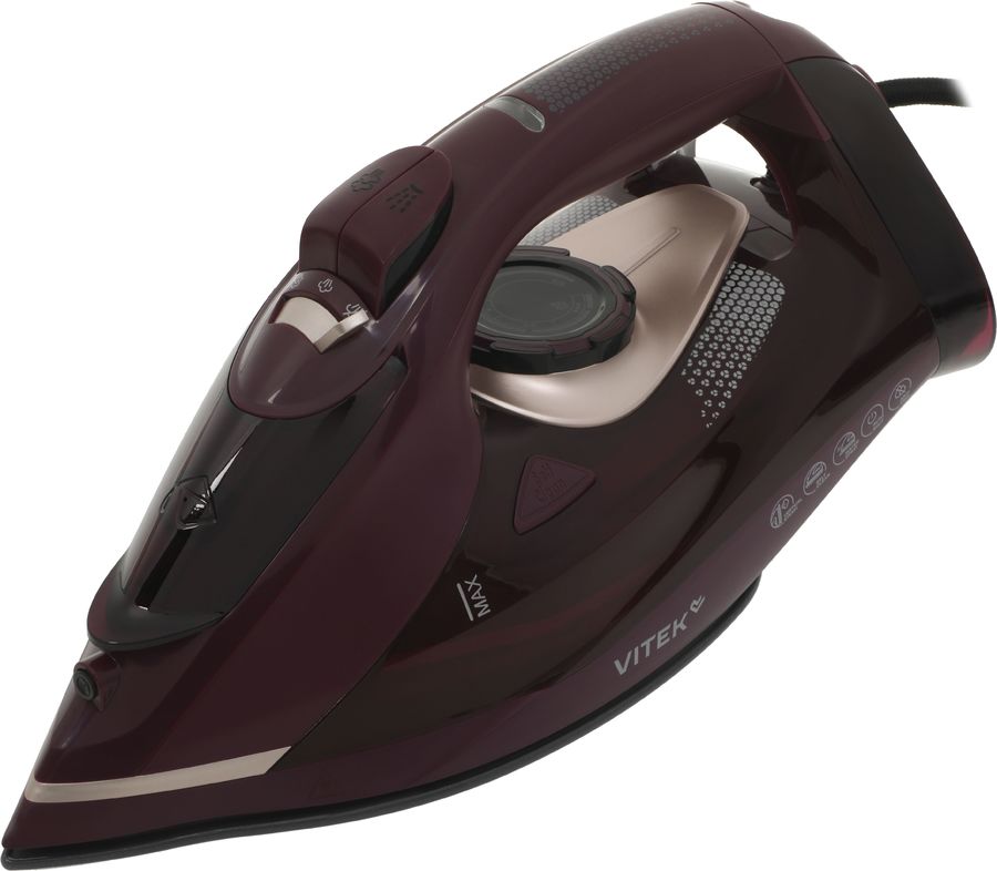 Утюг Vitek VT-IRN1204 2400Вт бордовый