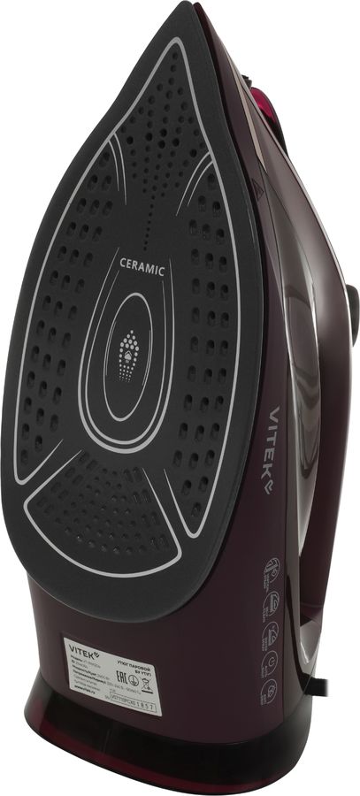 Утюг Vitek VT-IRN1204 2400Вт бордовый