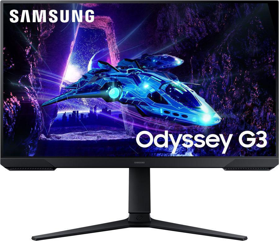 Монитор Samsung 27" Odyssey G3 LS27DG300EUXEN черный VA LED 16:9 HDMI матовая HAS Piv 3000:1 250cd 178гр/178гр 1920x1080 180Hz DP FHD 4.4кг