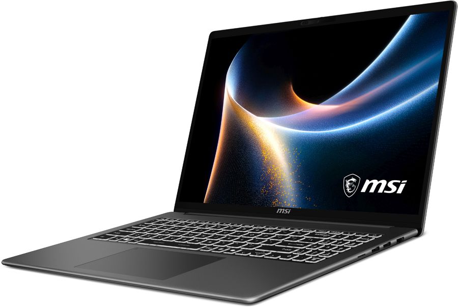 Ноутбук MSI Modern 16S AI+ G3MG-013XRU Core Ultra 5 322 16Gb SSD512Gb Intel Graphics 16" OLED FHD+ (1920x1200) FreeDOS grey WiFi BT Cam (9S7-26U211-013)