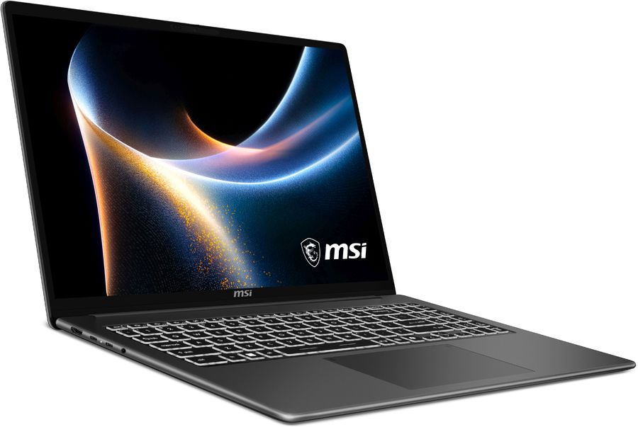 Ноутбук MSI Modern 16S AI+ G3MG-013XRU Core Ultra 5 322 16Gb SSD512Gb Intel Graphics 16" OLED FHD+ (1920x1200) FreeDOS grey WiFi BT Cam (9S7-26U211-013)