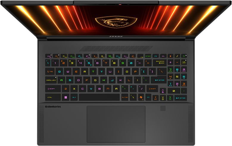 Ноутбук MSI Stealth A16 AI+ A3XWHG-232XRU Ryzen AI 9 HX 370 32Gb SSD2Tb NVIDIA GeForce RTX5070Ti 12Gb 16" OLED QHD+ (2560x1600) FreeDOS black WiFi BT Cam (9S7-15FL35-232)