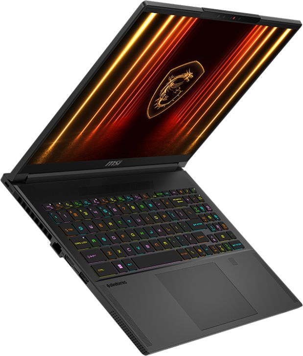 Ноутбук MSI Stealth A16 AI+ A3XWHG-232XRU Ryzen AI 9 HX 370 32Gb SSD2Tb NVIDIA GeForce RTX5070Ti 12Gb 16" OLED QHD+ (2560x1600) FreeDOS black WiFi BT Cam (9S7-15FL35-232)