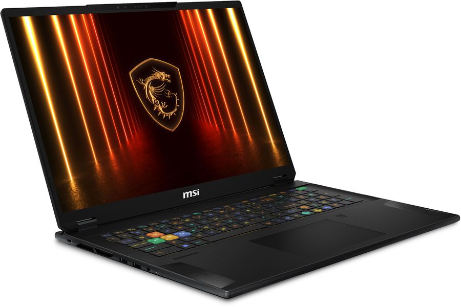 Ноутбук MSI Stealth 16 AI A2HWFG-086XRU Core Ultra 7 255H 32Gb SSD1Tb NVIDIA GeForce RTX 5060 8Gb 16" OLED QHD+ (2560x1600) FreeDOS black WiFi BT Cam (9S7-15F535-086)