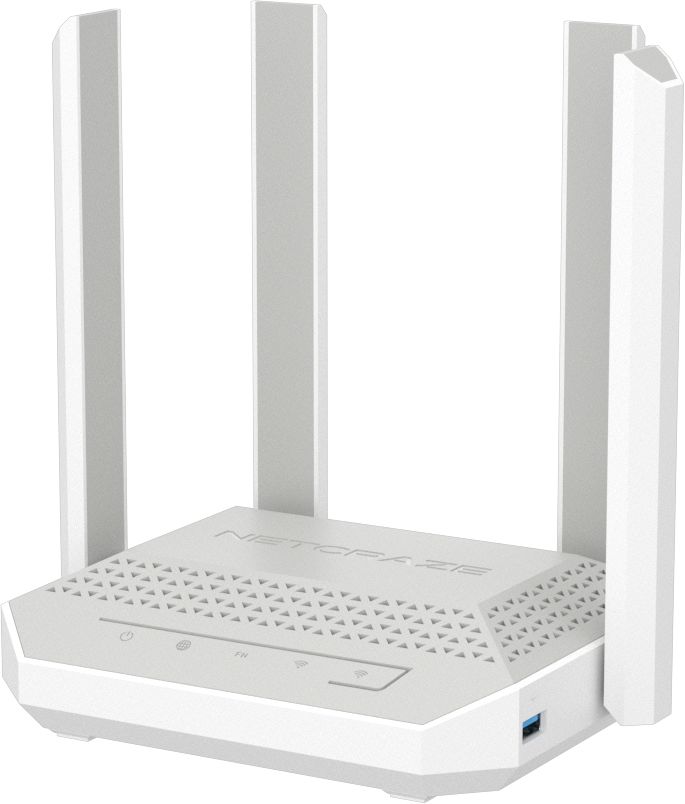 Роутер беспроводной Keenetic Netcraze Speedster DSL (NC-2113) AC1200 10/100/1000BASE-TX/xDSL/4G ready белый